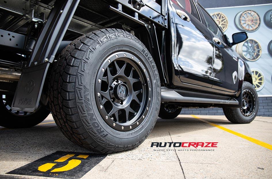 TOYOTA HILUX N80 4WD BULLY XD SATIN BLACK